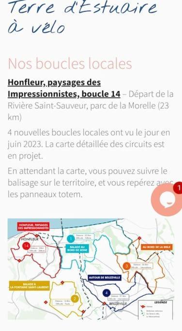 Apartmán Bienvenue Chez Vous Honfleur Exteriér fotografie